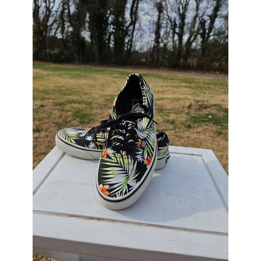 Vans‎ Era Tropical Palm Floral Print Sneakers M 6.5/W 8